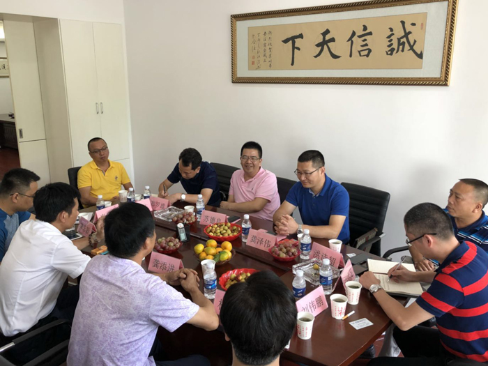 嘉善福建商会到访